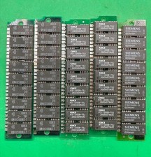Lot of 5 Vintage 30-Pin SIMM RAM Memory Modules Samsung OKI Siemens EN picture