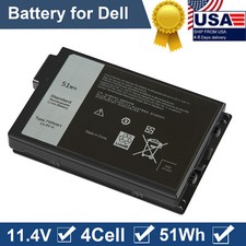 7WNW1 51WH Laptop Battery for Dell Latitude 7424 5424 5420 Rugged Notebook picture