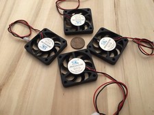 4 Pieces 12v 4007s Gdstime Computer 2pin 40x40x7mm DC Cooling Fan brushless C27 picture