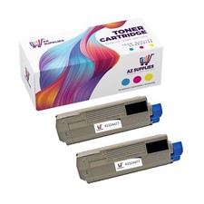 OKI Data Compatible Toner Cartridge for 43324477 CX2032 MFP Black 2 Pack picture