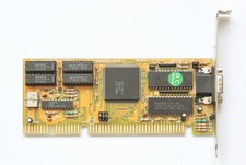 ISA graphics card - NEC SV9000 - Trident TVGA9000B - 512KB - 1991 - TESTED picture