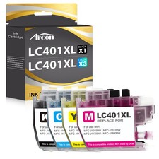 4pk LC 401 LC401XL Ink Cartridge for Brother MFC-J1010DW MFC-J1012DW MFC-J1170DW picture
