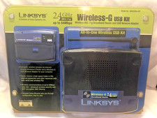 Linksys WKUSB54-BP All-in-One Wireless-G USB Kit (Missing Parts-see notes) picture