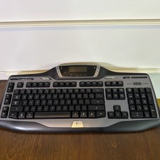 Logitech G15 Wired Gaming Keyboard Y-US92 Black Tested - One Foot Missing picture