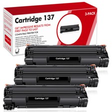 3 PK CRG137 Toner Combo for Canon CRG 137 MF231 MF249dw MF227dw MF232w D570 picture