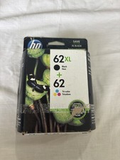Genuine HP 62XL Black HP 62 Color Combo Set Exp January 2018 picture