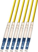 Direct Burial Outdoor LC 6 Strand Fiber Optic Cable Singlemode 9/125 30M Network picture