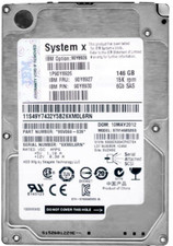 HARD DRIVE IBM 90Y8927 90Y8930 ST9146853SS 146GB 15000RPM SAS 6G 2.5