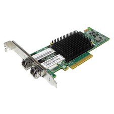 Emulex LPE16002 Dual Port 16Gb/s PCIe x8 FC Host Bus Adapter P005947-41C FP picture
