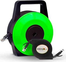 Retractable Network Cable Extender, 33 Ft (10 Meter) CAT 6 Ethernet Cable Flat-P picture