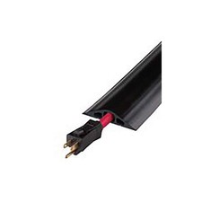 CHECKERS RFD3-10 Cable Protector,3 Channels,Black,10 ft.L 5MKH7 picture