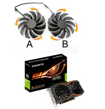 Cooler Fan For Gigabyte GTX960 GTX 960 GV-N960XTREME-4GD Replace T129215SU 88mm picture