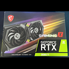 MSI Gaming X NVIDIA GeForce RTX 3060 Ti Ampere Ray Tracing DLSS GPU picture