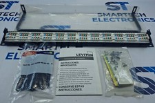 LEVITON CAT 6A586-U24 6A586-U24 eXtreme 6+ Universal Patch Panel NEW Original picture