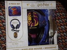 Harry Potter Headsets with Microphone, Wireless Mouse And mouse pad Tech Bundle picture