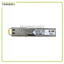 LOT OF 2 453154-B21 HP BLc Virtual Connect 1Gb SFP RJ-45 Transceiver 453156-001 picture