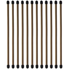 12X Nite Ize (6-inch) GearTie Re-useable Twist Tie for Cables & More - Brown picture