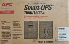 APC SMT1000 Smart-UPS 120 VAC 1000/1500va NEW OPEN BOX, NEW BATTERIES, TESTED. picture