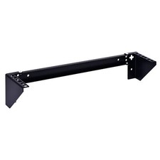2U Vertical Wall Mount Rack - Heavy Duty 125lbs Capacity Vertical Mounting Br... picture