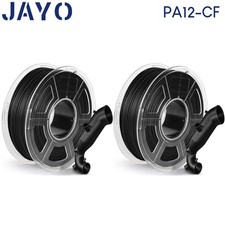 JAYO 2*1KG Black PA12-CF Nylon Carbon Fiber Filament 1.75mm Superior Toughness picture