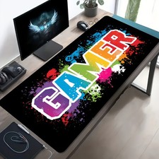 1pc Large-sized Esports Gaming Mouse Pad with Spray-painted Graffiti of a Skul picture