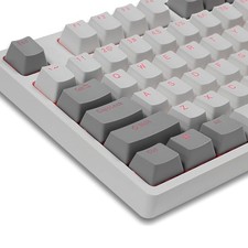 Happy Balls Gray White PBT keycaps picture