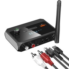 Bluetooth 5.4 Receiver for Home Stereo, Optical Audio, Low Latency, Wireless Sou picture