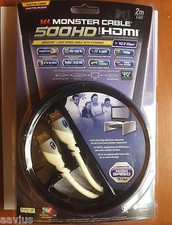 Monster Cable  MC500HD Gold Plated HDMI Cable For HDTV Blu-Ray DVD Xbox PS3 6FT picture