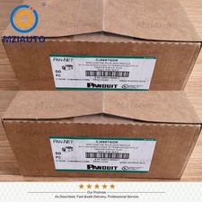 100PCS Network Jack Module Orange For Panduit CJ688TGOR GigaTX Cat6 MiniCom RJ45 picture