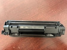 Genuine HP 36A Black Toner Cartridge CB436A New No Box No Bag picture