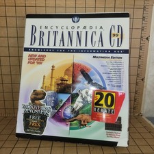 Encyclopædia Britannica CD 99 Multimedia Edition NEW SEALED picture