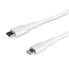 StarTech 6 foot/2m Durable White USB-C to Cable (rusbcltmm2mw) picture