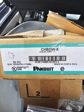 Panduit CHB2IW-X Mini Com 1/2 Blank Insert. Box of 50 pieces picture
