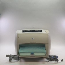 HP LaserJet 1000 series Laser printer (monochrome) Silver Q1342A Read Desc picture