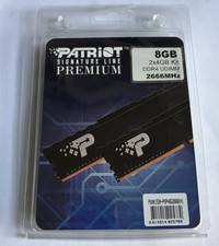 Patriot Signature Line Premium 8gb/2x4GB DDR4 UDIMM 26666Mhz Kit (PSP48G2666KH1) picture