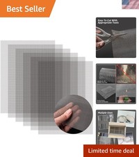 6 Pack 12x8 Inch Rustproof Stainless Steel Wire Mesh - 20 Mesh for Versatile Use picture