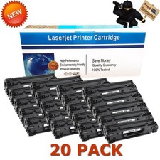 20PK CB436A Laser Toner Cartridge For HP 36A LaserJet M1522 M1522NF P1505 P1505N picture