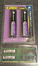 Lot of 2 DDR2 RAM Kits Corsair XMS2 & Kingston 4GB (2x2GB) PC2-6400 picture