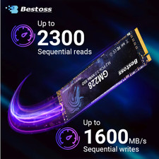 Bestoss M.2 2280 NVMe SSD PCIe 3.0x4 128GB 256GB 512GB 1TB 2TB PC Drive SSD picture