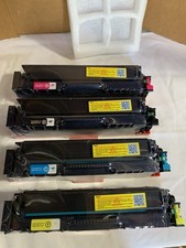 Brand New 4 pack Premium Cartridge 206a W2110A-4CL-V3-WC13, SEALED Damage Box picture