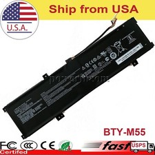 BTY-M55 Battery 90Wh 4-Cell 15.4V for MSI Alpha 15 A3DDK A4DEK B5EEK B5EX  picture