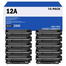 Q2612A Black Toner Cartridge for HP 12A LaserJet 3055 M1319 M1319f MFP Printers picture