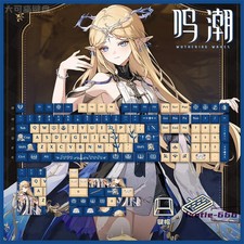 127 Keycaps Wuthering Waves Cartethyia Dye-sub PBT Keys for Cherry MX Keyboard picture