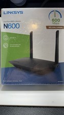 NEW Linksys N600 E2500 Dual-Band Wireless Router 5 Ports 2.4 GHz/5 GHz WiFi 4 picture