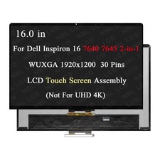 For Dell Inspiron 16 7640 P133F P133F001 WUXGA LED LCD Touch Screen Replacement picture