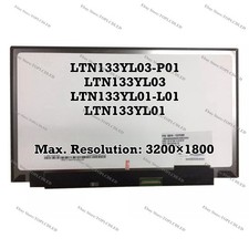 LTN133YL03-P01 LTN133YL03 LTN133YL01-L01 LTN133YL01 13.3