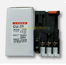 TECO AC Contactor CU-27 3a1a1b AC24V 36V 48V 110V 220V 380V Genuine New#ya picture