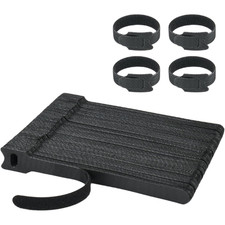100PCS Black 6 Inch Reusable Cable Ties ,Adjustable Cord Organizers Multi-Purpos picture