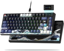  SK80 75% Keyboard with Color Multimedia Display Gaming Keyboard | Creamy Sound  picture