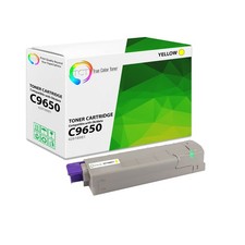 TCT Premium C9650 Yellow for Okidata C9650 C9650DN Compatible Toner Cartridge picture